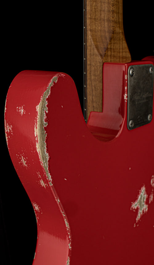 Used Xotic Guitars Custom XTC-1 Super Heavy Aging (2023) - Fiesta Red #2866 with Original Hard Case