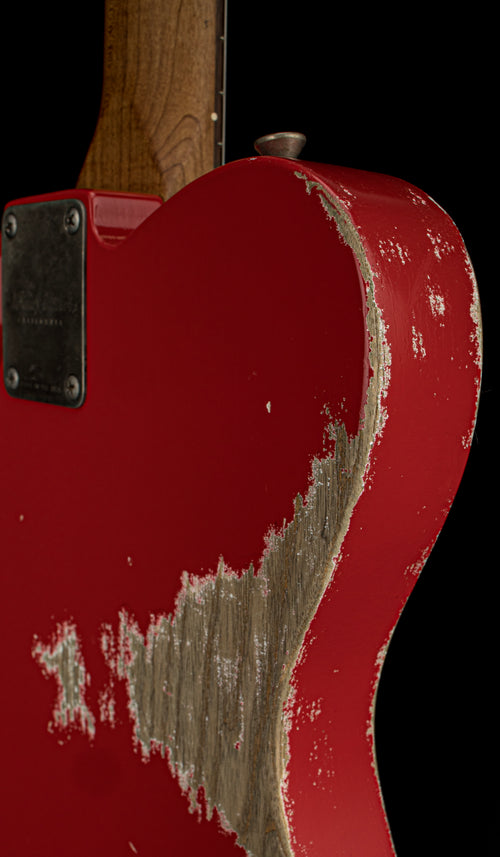 Used Xotic Guitars Custom XTC-1 Super Heavy Aging (2023) - Fiesta Red #2866 with Original Hard Case
