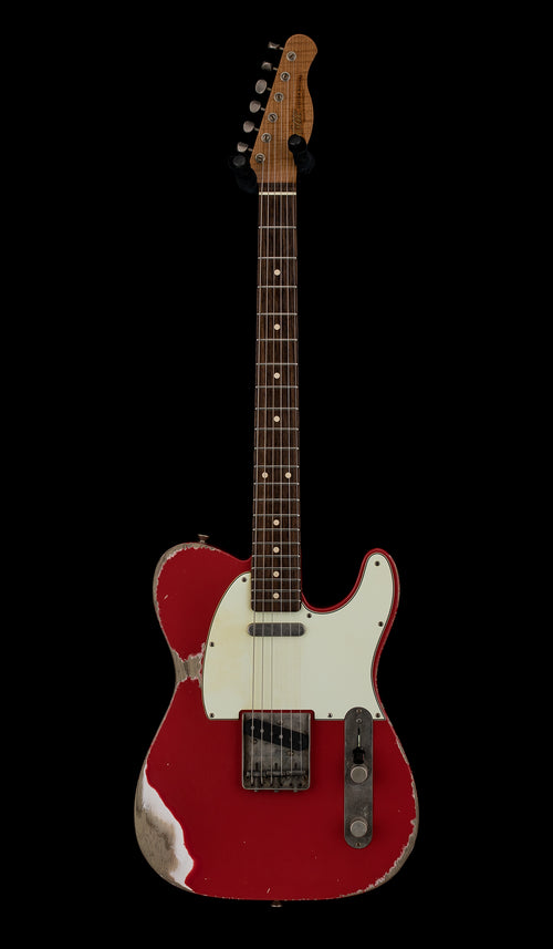 Used Xotic Guitars Custom XTC-1 Super Heavy Aging (2023) - Fiesta Red #2866 with Original Hard Case