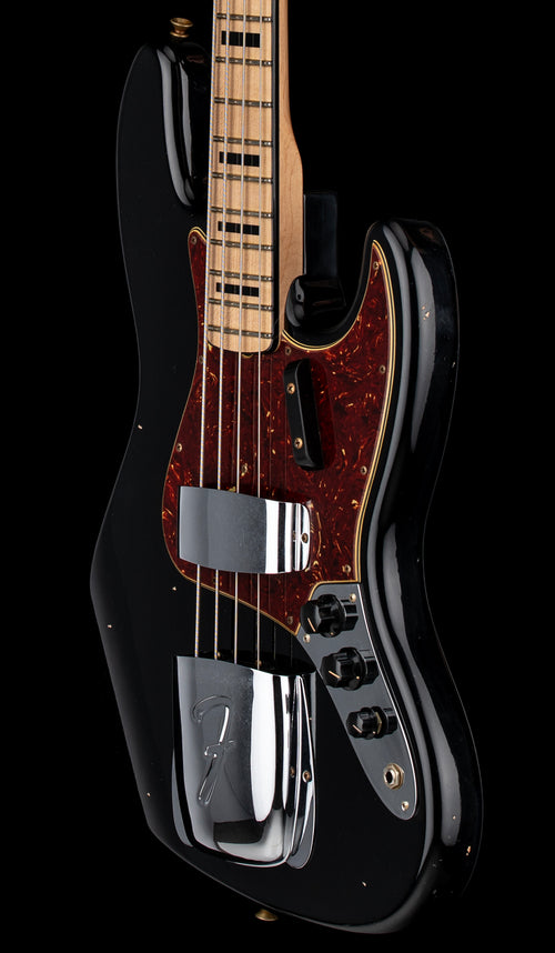 Fender Custom Shop '68 Jazz Bass Journeyman Relic - Aged Black #82946