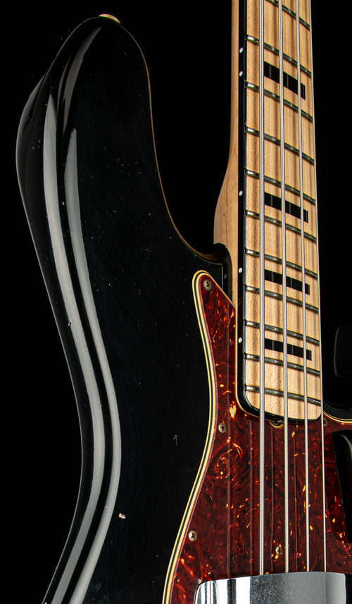 Fender Custom Shop '68 Jazz Bass Journeyman Relic - Aged Black #82946