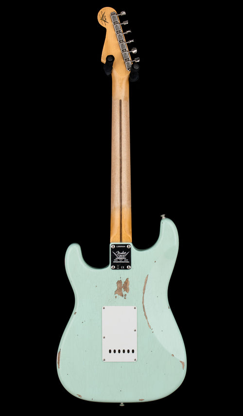 Fender Custom Shop Limited Edition Fat 1954 Stratocaster Relic with Closet Classic Hardware - Faded Aged Surf Green #0504