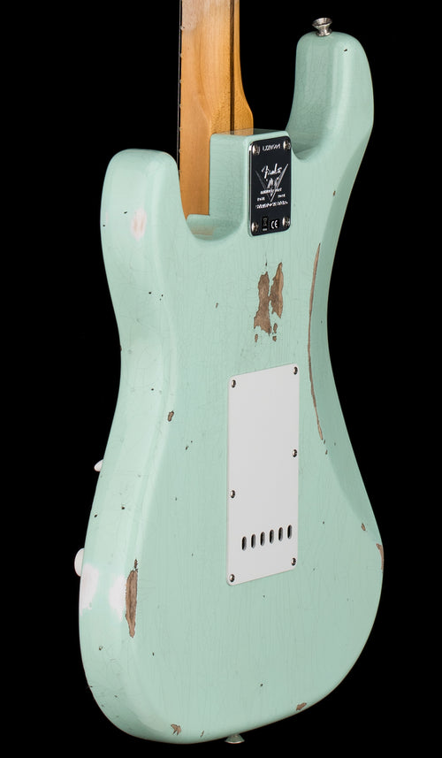 Fender Custom Shop Limited Edition Fat 1954 Stratocaster Relic with Closet Classic Hardware - Faded Aged Surf Green #0504