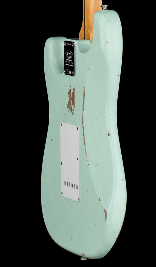 Fender Custom Shop Limited Edition Fat 1954 Stratocaster Relic with Closet Classic Hardware - Faded Aged Surf Green #0504