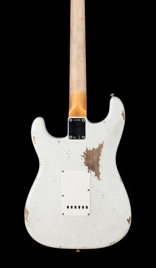 Fender Custom Shop Limited Edition 1964 L-Series Stratocaster Heavy Relic - Aged Olympic White #11540