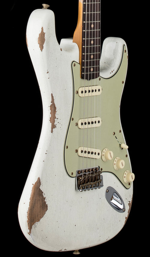 Fender Custom Shop Limited Edition 1964 L-Series Stratocaster Heavy Relic - Aged Olympic White #11540