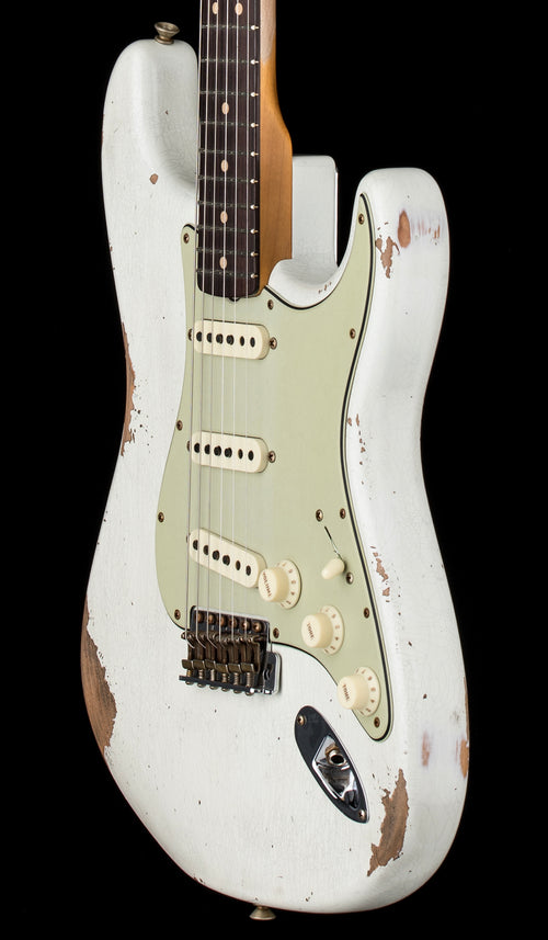 Fender Custom Shop Limited Edition 1964 L-Series Stratocaster Heavy Relic - Aged Olympic White #11540