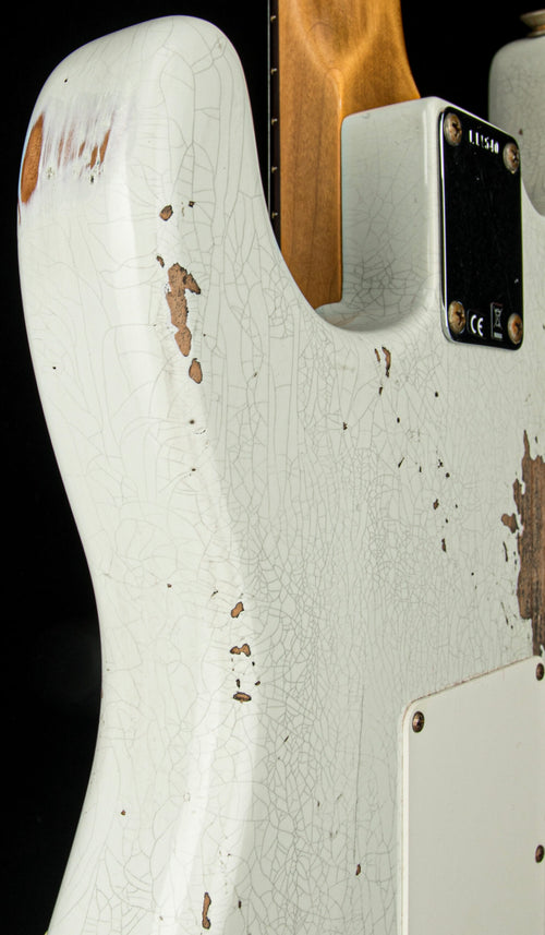 Fender Custom Shop Limited Edition 1964 L-Series Stratocaster Heavy Relic - Aged Olympic White #11540