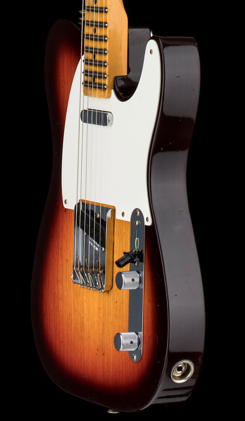 Fender Custom Shop 1958 Telecaster Journeyman Relic - Wide-Fade Chocolate 3-Color Sunburst #73008