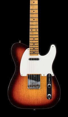 Fender Custom Shop 1958 Telecaster Journeyman Relic - Wide-Fade Chocolate 3-Color Sunburst #73008