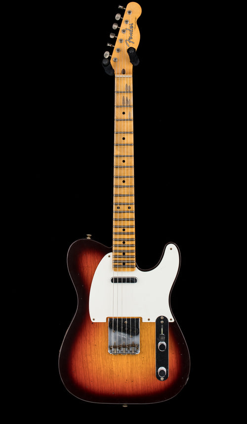 Fender Custom Shop 1958 Telecaster Journeyman Relic - Wide-Fade Chocolate 3-Color Sunburst #73008