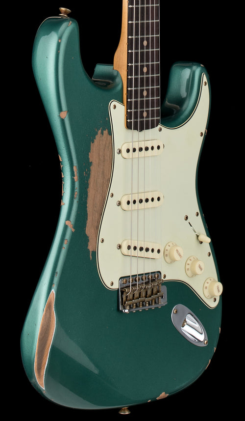 Fender Custom Shop Limited Edition 1964 L-Series Stratocaster Heavy Relic - Aged Sherwood Green Metallic #11630