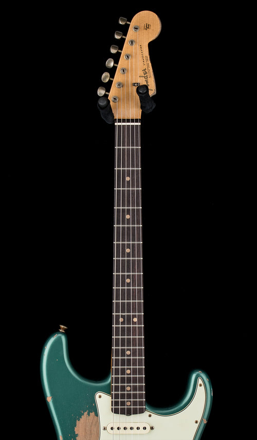 Fender Custom Shop Limited Edition 1964 L-Series Stratocaster Heavy Relic - Aged Sherwood Green Metallic #11630