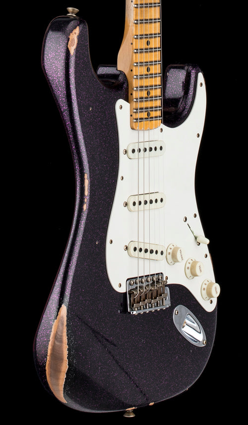 Fender Custom Shop Limited Edition Fat 50s Strat Relic - Magenta Sparkle #65585