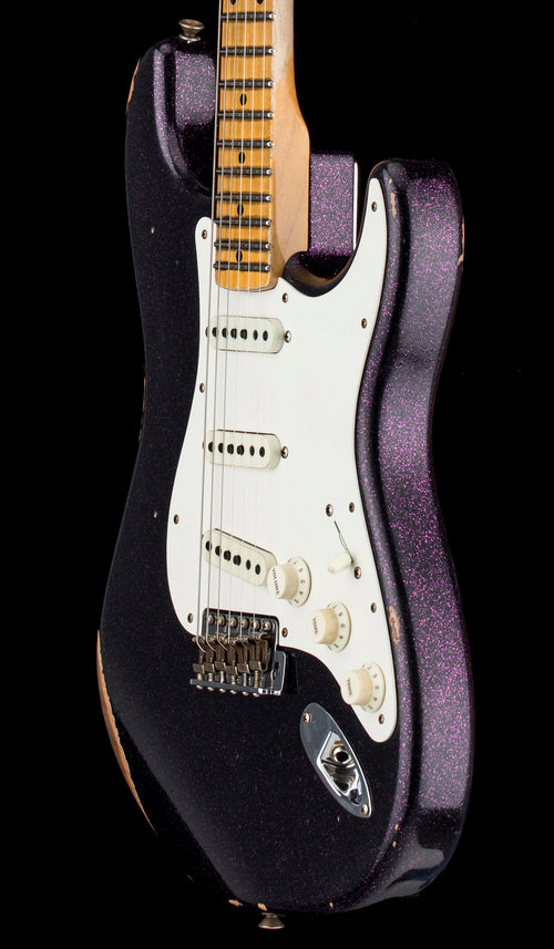 Fender Custom Shop Limited Edition Fat 50s Strat Relic - Magenta Sparkle #65585