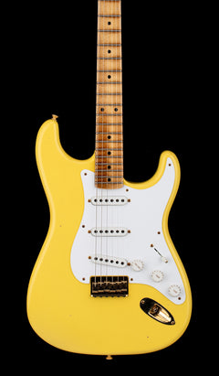 Fender Custom Shop Limited Edition 1954 Hardtail Stratocaster Journeyman Relic - Faded Aged Canary Yellow #0279