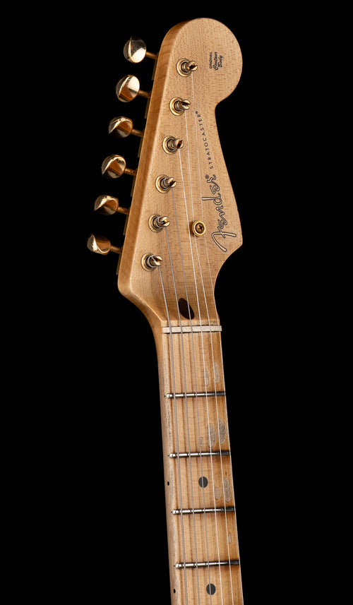 Fender Custom Shop Limited Edition 1954 Hardtail Stratocaster Journeyman Relic - Faded Aged Canary Yellow #0279