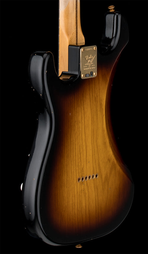 Fender Custom Shop Limited Edition 1954 Hardtail Stratocaster Journeyman Relic - Wide Fade 2 Tone Sunburst #0285