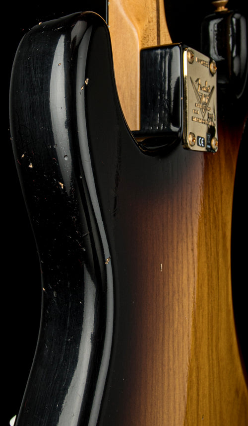 Fender Custom Shop Limited Edition 1954 Hardtail Stratocaster Journeyman Relic - Wide Fade 2 Tone Sunburst #0285