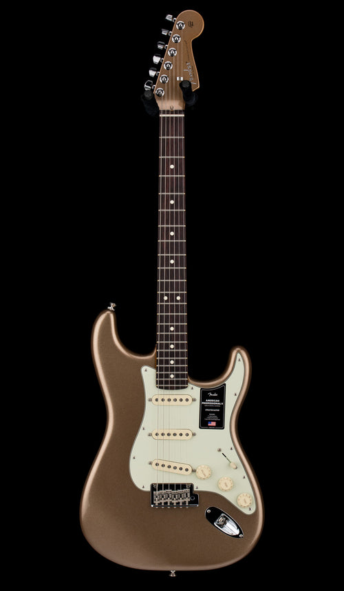 Fender Empire Music Exclusive Limited Edition American Professional II Stratocaster - Firemist Gold Metallic #28952