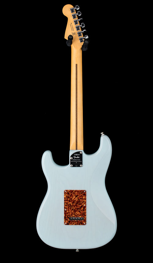 Fender Limited Edition American Professional II Stratocaster Thinline - Transparent Daphne Blue #08383