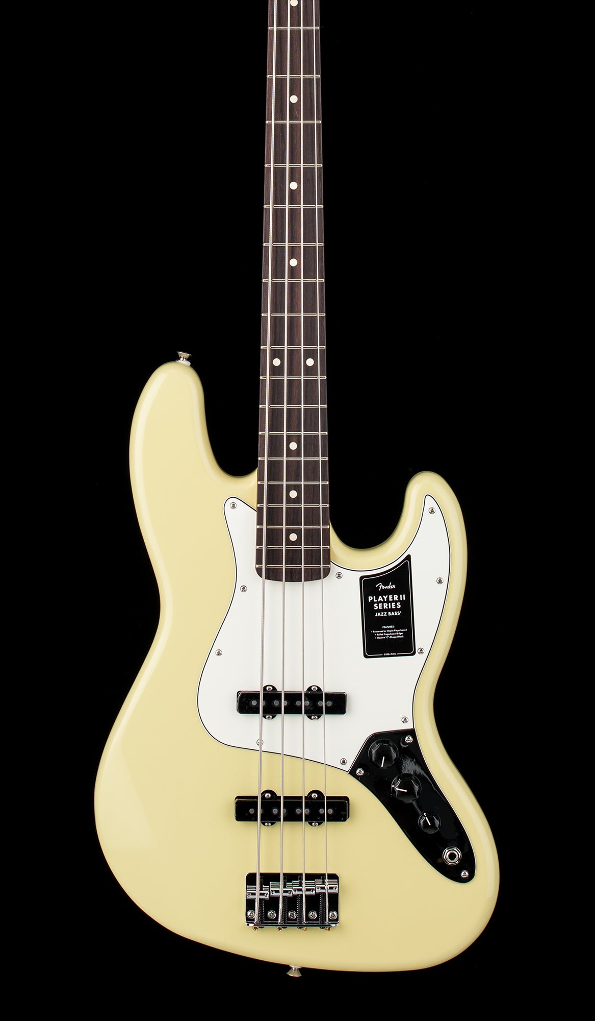 Fender Player II Jazz Bass - Hialeah Yellow #40295 – Empire Music
