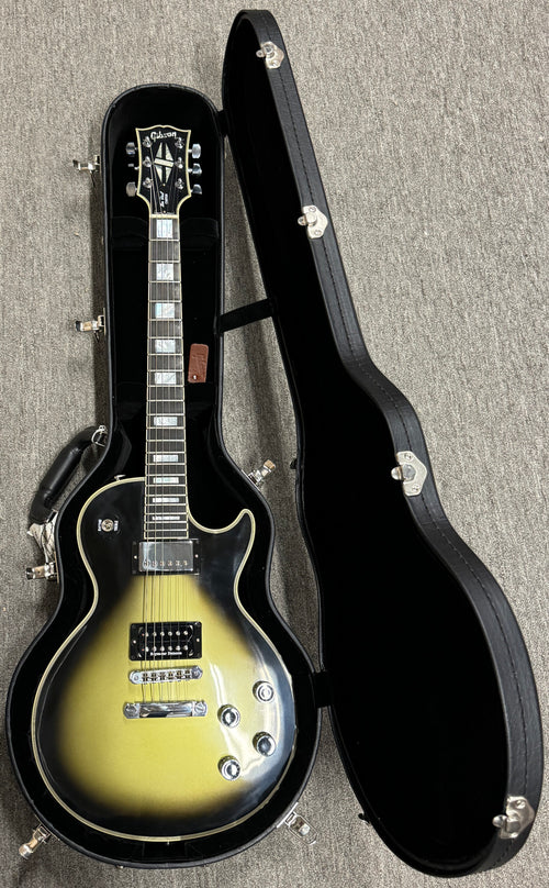 USED Gibson Custom Shop Adam Jones 1979 Les Paul Custom VOS - Antique Silverburst #29142 with Original Hard Case