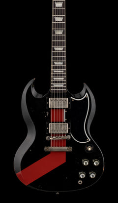 Gibson Custom Shop M2M 1961 SG Standard Striped Murphy Lab Heavy Aged - Ebony #00491