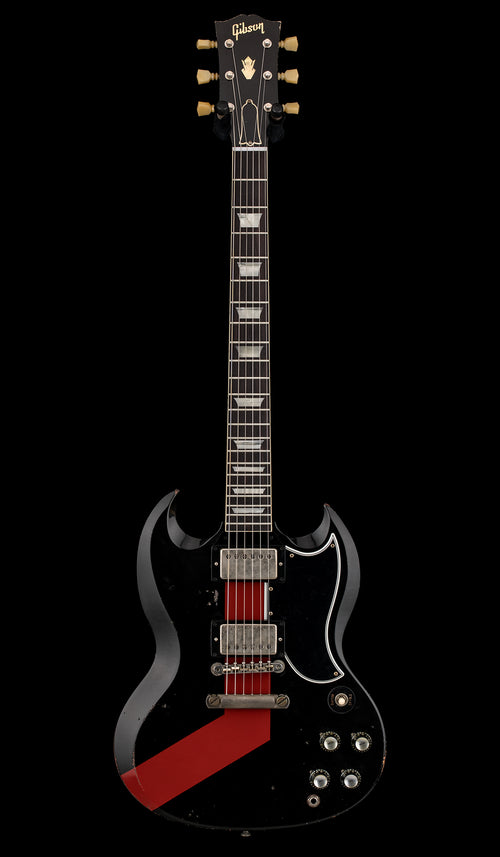 Gibson Custom Shop M2M 1961 SG Standard Striped Murphy Lab Heavy Aged - Ebony #00491