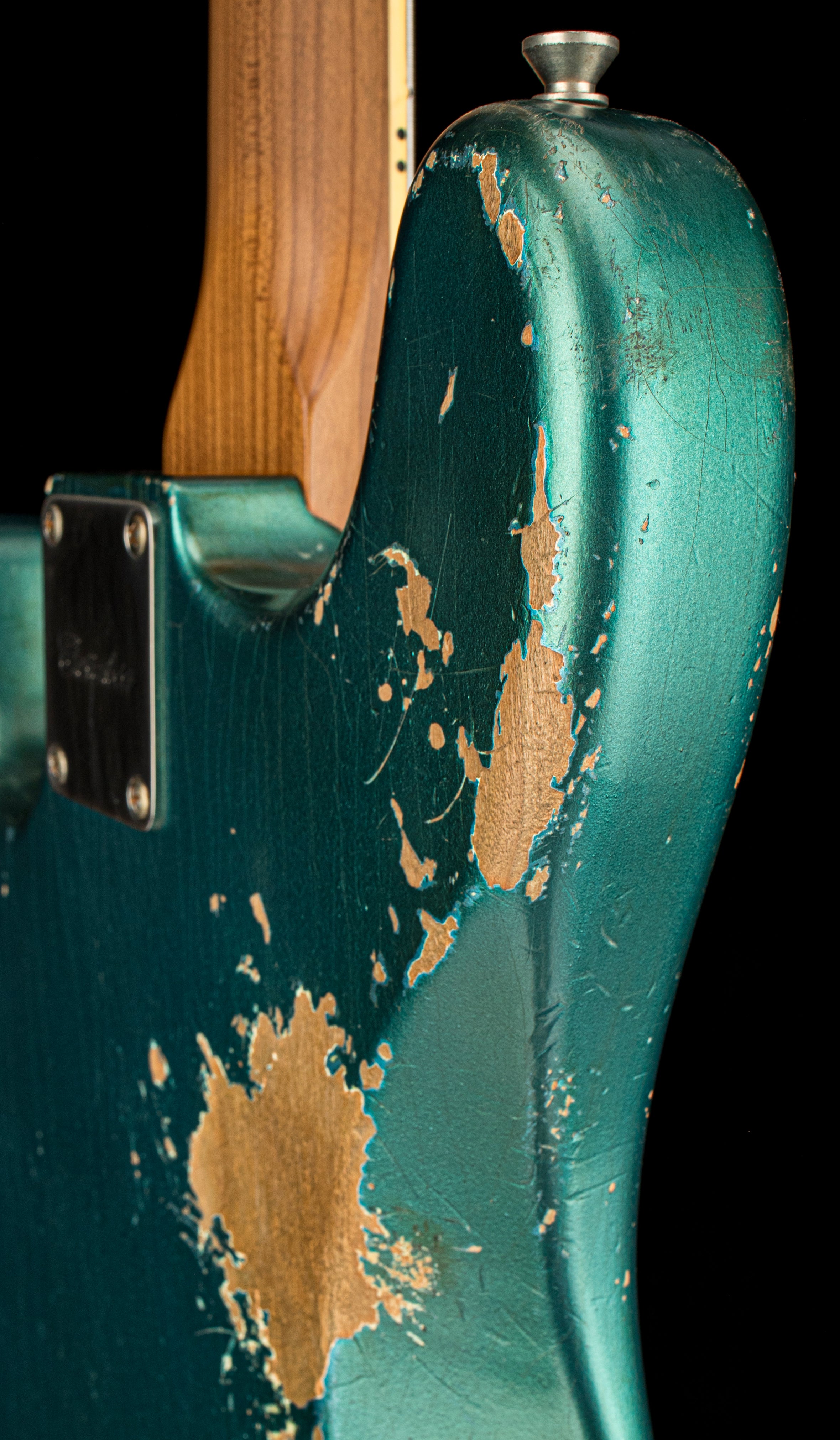 Castedosa Guitars JPC Short Scale Bass - Aged Ocean Turquoise
