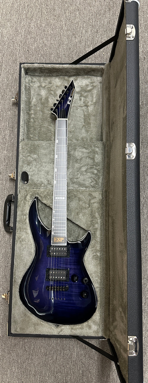 ESP E-II Horizon-III - Reindeer Blue #ES6013243 (Factory Demonstration Model)