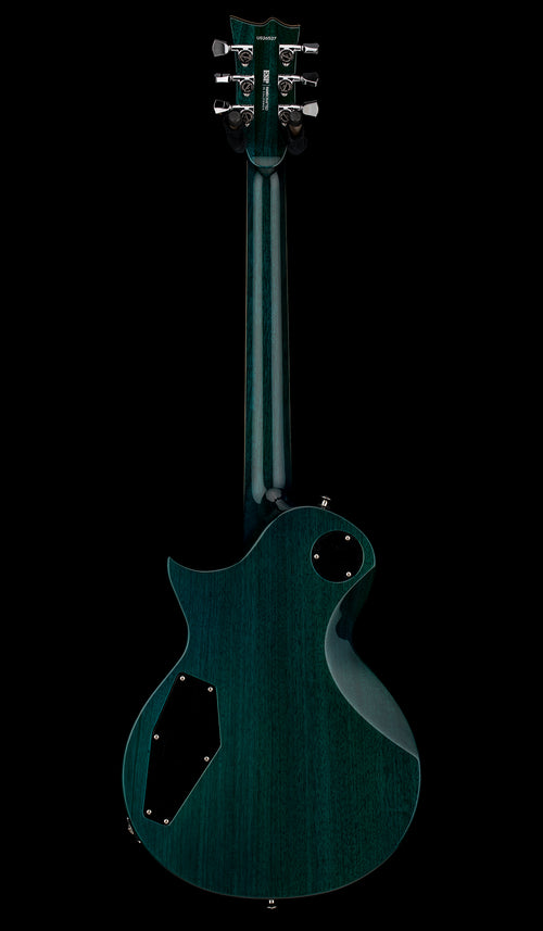 ESP Eclipse USA Mahogany - See-Thru Aqua #26527