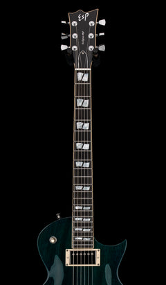 ESP Eclipse USA Mahogany - See-Thru Aqua #26527