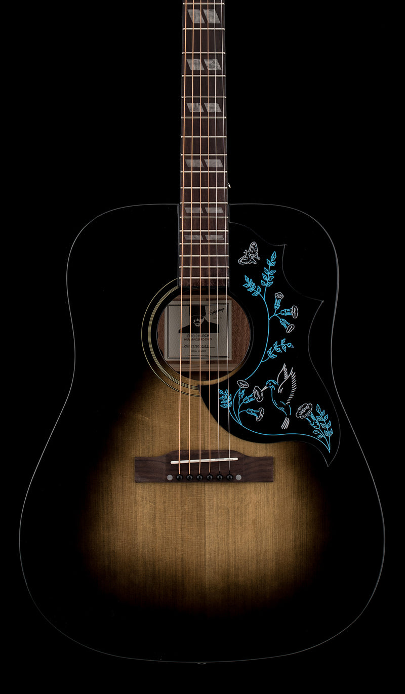Epiphone Eric Church Hummingbird Dark - Cobra Burst #00261