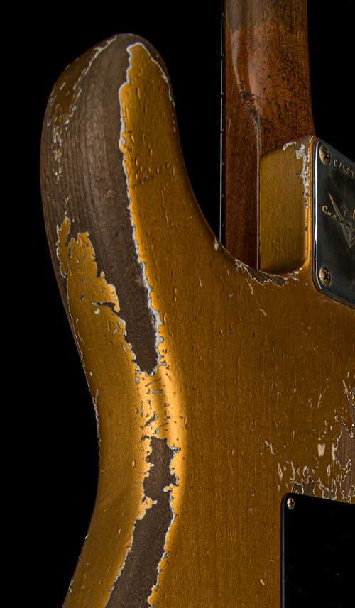 Fender Custom Shop Dale Wilson Masterbuilt Empire 67 Stratocaster Relic - Green Gold #83007