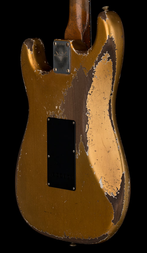 Fender Custom Shop Dale Wilson Masterbuilt Empire 67 Stratocaster Relic - Green Gold #83007