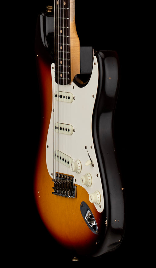 Fender Custom Shop Masterbuilt Kyle McMillin '59 Trans Strat Journeyman Relic - Aged Chocolate 3-Tone Sunburst #40001