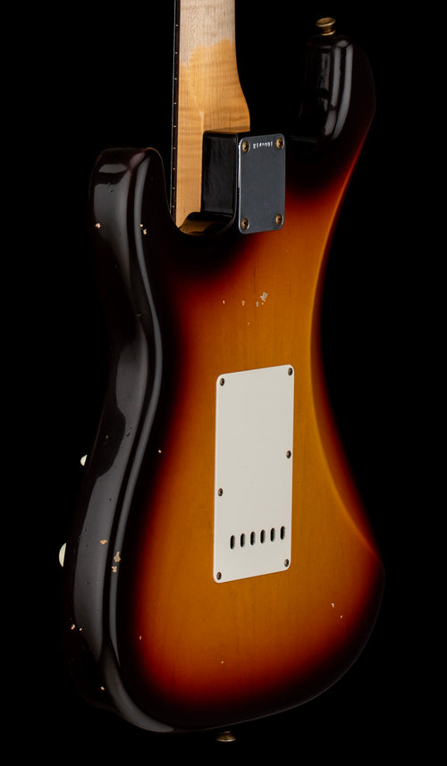 Fender Custom Shop Masterbuilt Kyle McMillin '59 Trans Strat Journeyman Relic - Aged Chocolate 3-Tone Sunburst #40001