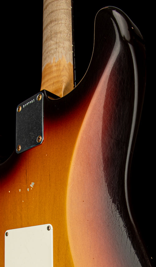 Fender Custom Shop Masterbuilt Kyle McMillin '59 Trans Strat Journeyman Relic - Aged Chocolate 3-Tone Sunburst #40001