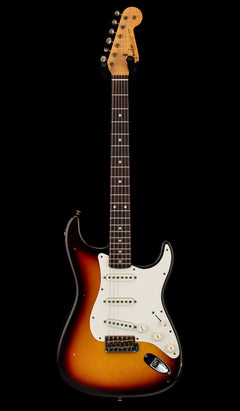 Fender Custom Shop Masterbuilt Kyle McMillin '59 Trans Strat Journeyman Relic - Aged Chocolate 3-Tone Sunburst #40001