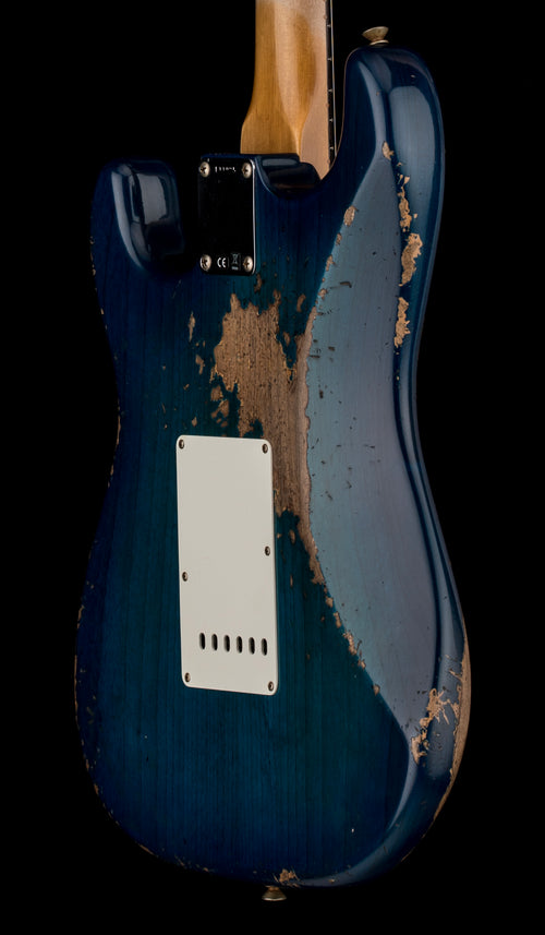 Fender Custom Shop 1964 L-Series Stratocaster Heavy Relic - Blue Burst #11925