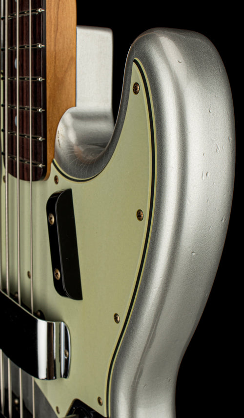 Fender Custom Shop 1965 Jazz Bass Journeyman Relic - Faded Inca Silver #90442
