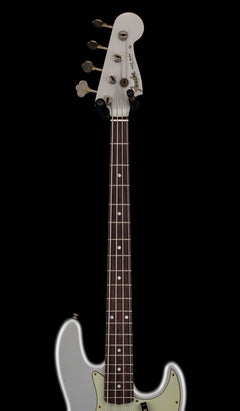 Fender Custom Shop 1965 Jazz Bass Journeyman Relic - Faded Inca Silver #90442