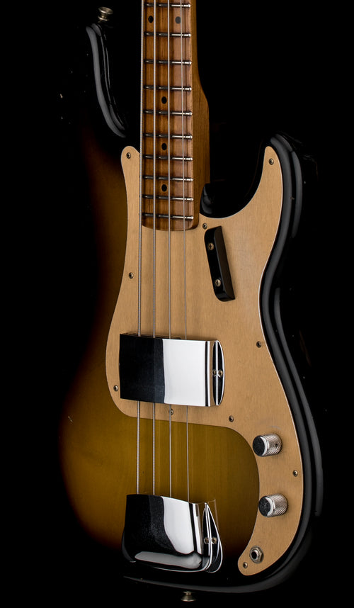Fender Custom Shop Empire 58 Precision Bass Journeyman Relic - Aged 2-Color Sunburst #91178