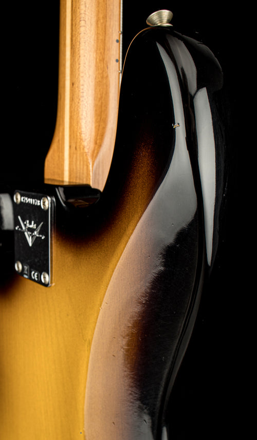 Fender Custom Shop Empire 58 Precision Bass Journeyman Relic - Aged 2-Color Sunburst #91178