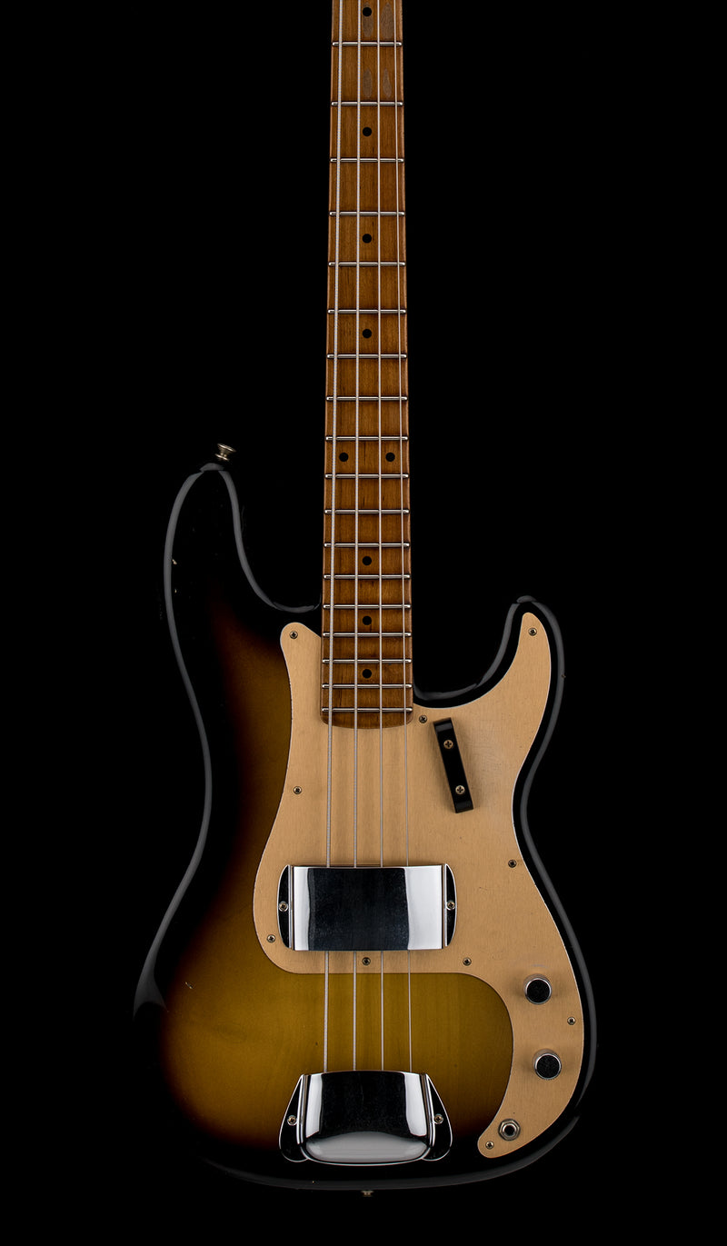 Fender Custom Shop Empire 58 Precision Bass Journeyman Relic - Aged 2-Color Sunburst #91178