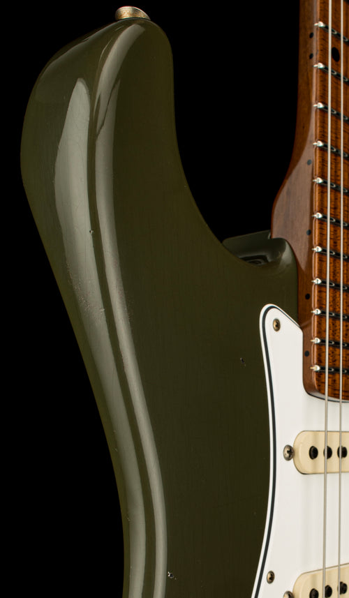 Fender Custom Shop Empire '59 Transition Stratocaster Journeyman Relic - Aged Olive Drab Green #20390
