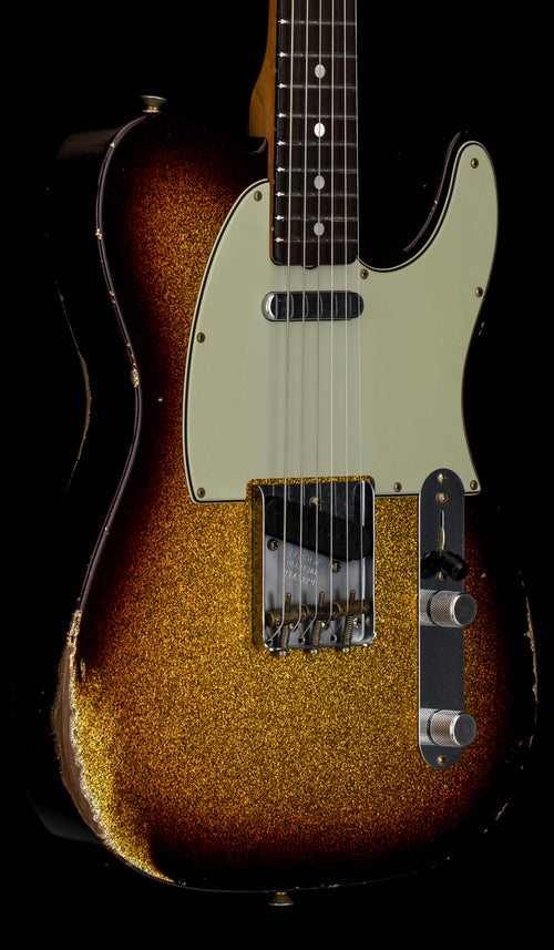 Fender Custom Shop Empire 67 Telecaster Relic - Super Faded Aged 3TSB Sparkle #43329