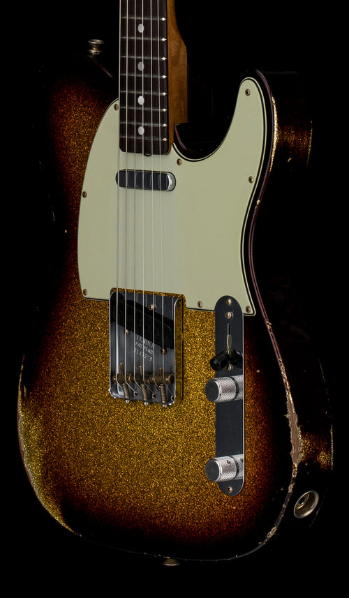 Fender Custom Shop Empire 67 Telecaster Relic - Super Faded Aged 3TSB Sparkle #43329