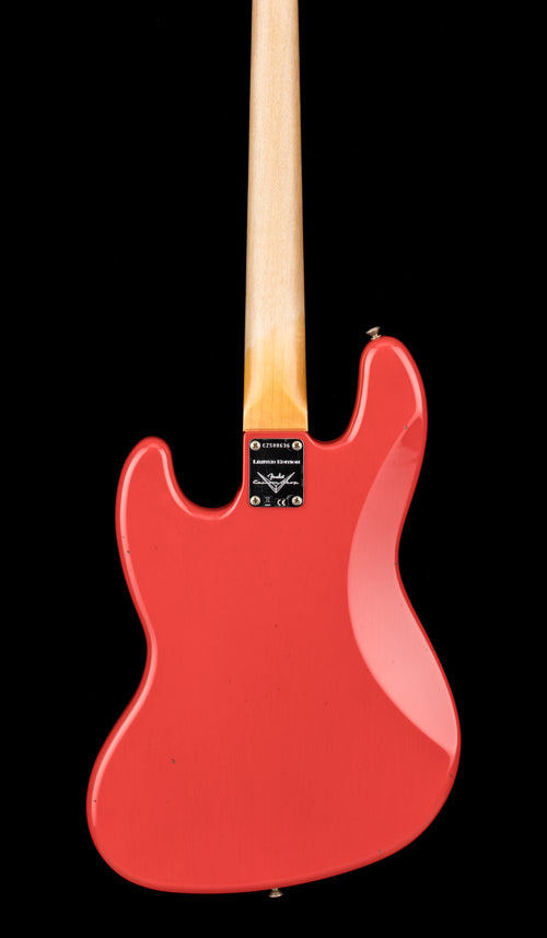 Fender Custom Shop Limited Edition 1964 Jazz Bass Journeyman Relic - Aged Fiesta Red #88636